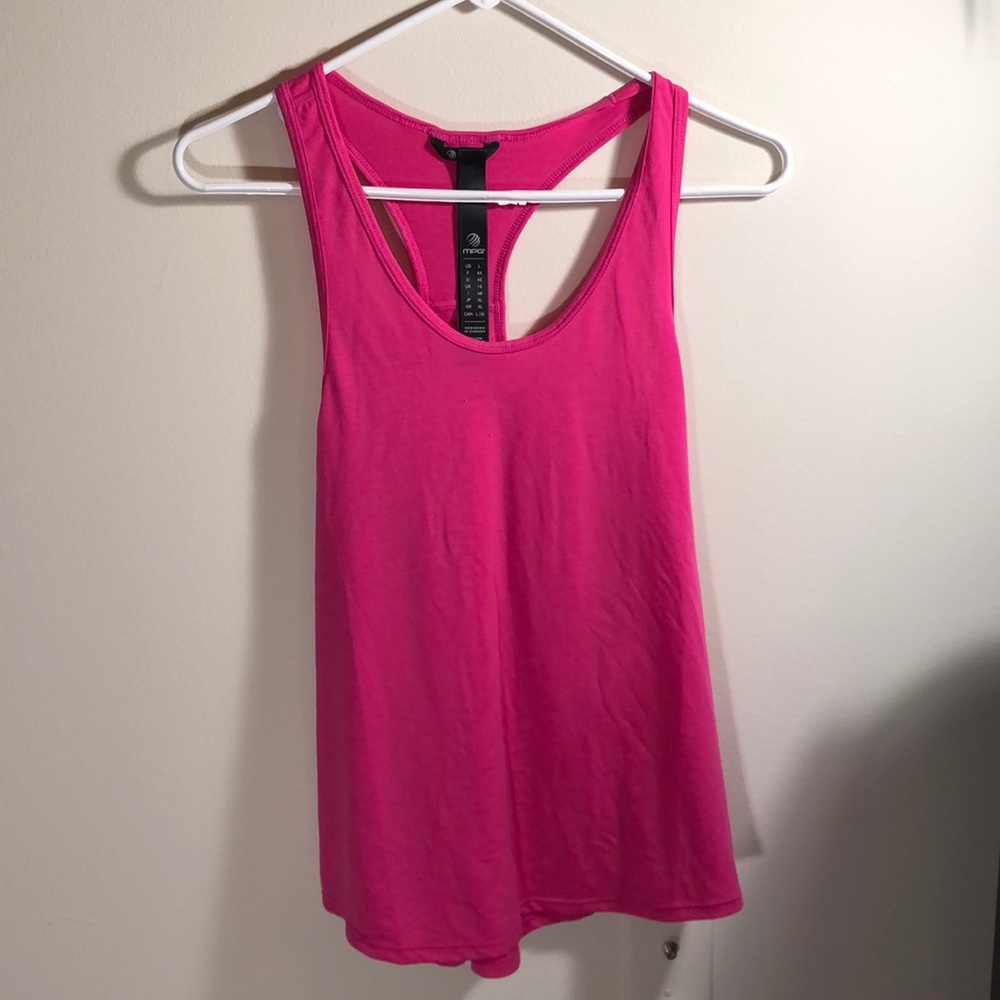MPG gym racer back tank top